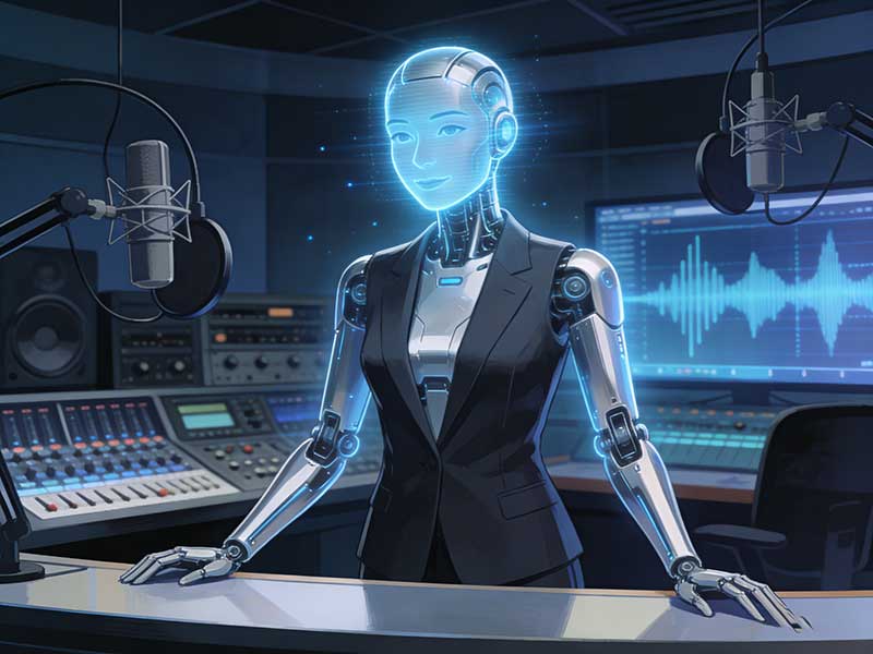 AI主播進電臺：當(dāng)傳統(tǒng)電波遇見未來之聲