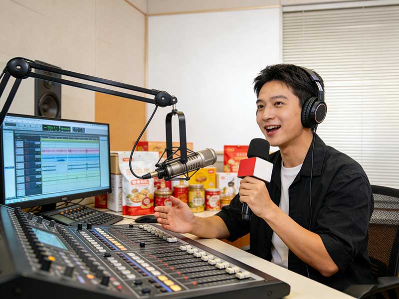 廣播電臺(tái)直播帶貨：新時(shí)代的“空中市場(chǎng)”，鄉(xiāng)村振興的“隱形翅膀”